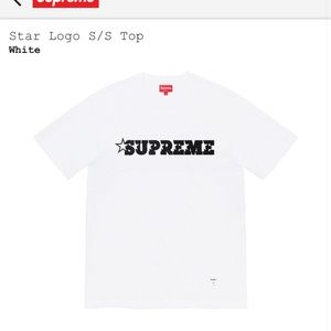 Supreme Star Logo S/S Top